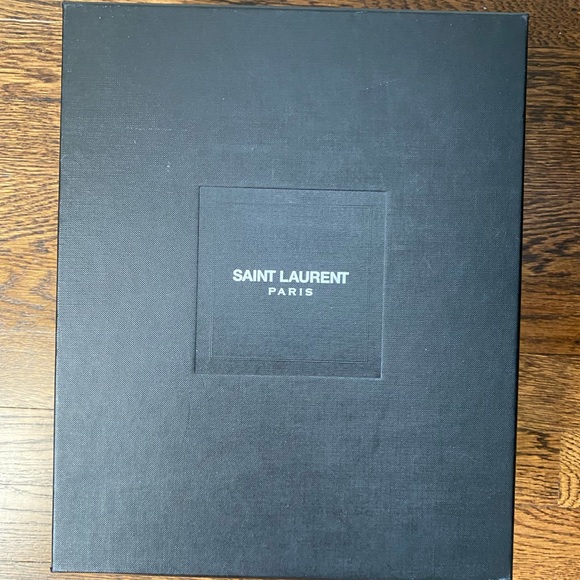 SAINT LAURENT Dylan Paillette Ankle Boots - Picture 6 of 8